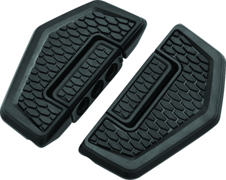 Kuryakyn Hex Folding Mini Board Without Adapter Black Kuryakyn Running Boards  AXOPROS