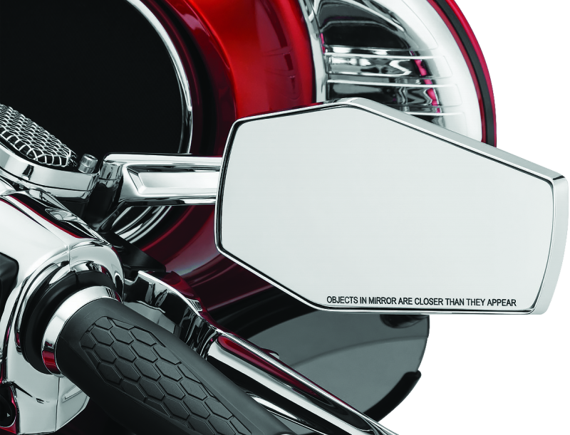 Kuryakyn Hex Mirrors Chrome Kuryakyn Rear View Mirrors  AXOPROS