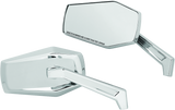 Kuryakyn Hex Mirrors Chrome Kuryakyn Rear View Mirrors  AXOPROS