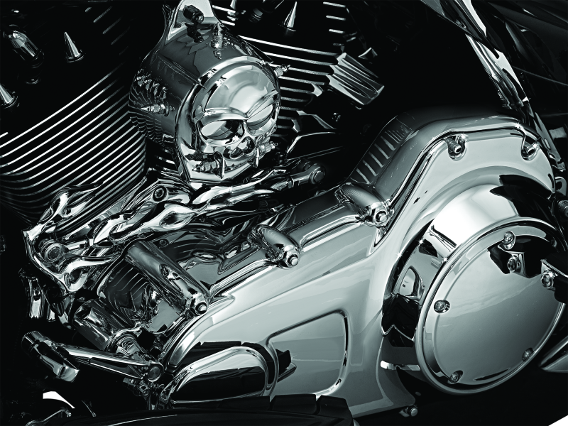 Kuryakyn Inner Primary Cover 07-16 Touring Chrome Kuryakyn Engine Covers  AXOPROS