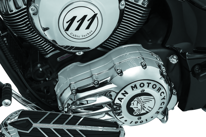 Kuryakyn Inner Primary Cover 14-23 Indian Models Chrome Kuryakyn Engine Covers  AXOPROS