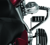 Kuryakyn ISO Brake Pedal Pad Longhorn Chrome Kuryakyn Pedals  AXOPROS