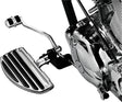 Kuryakyn ISO Conversion Floorboards For Driver Or Passenger With Splined Bracket Chrome Kuryakyn Footpegs  AXOPROS