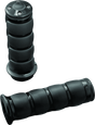 Kuryakyn ISO Grip Universal 7/8in Gloss Black Kuryakyn Grips  AXOPROS