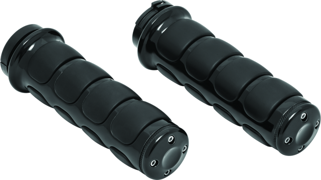Kuryakyn ISO Grips Dual Cable Black Kuryakyn Grips  AXOPROS