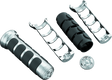 Kuryakyn ISO Grips For GL1800 With Heated Grips Chrome Kuryakyn Grips  AXOPROS