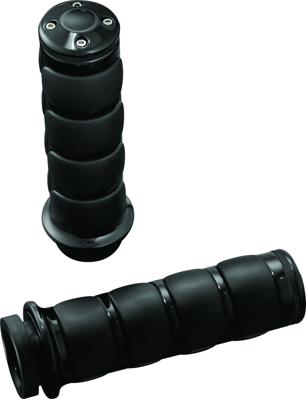 Kuryakyn ISO Grips Throttle-By -Wire Black Kuryakyn Grips  AXOPROS