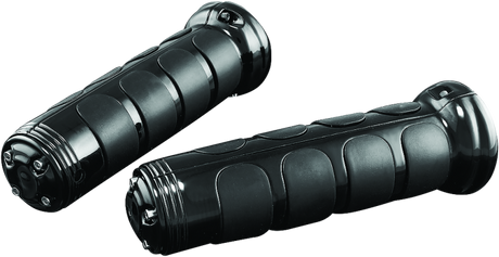 Kuryakyn ISO-Grips With OEM Heated Grip 06-20 Honda GL1800 Black Kuryakyn Grips  AXOPROS