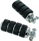 Kuryakyn ISO Peg Large With Male Adapter Chrome (Pair) Kuryakyn Footpegs  AXOPROS