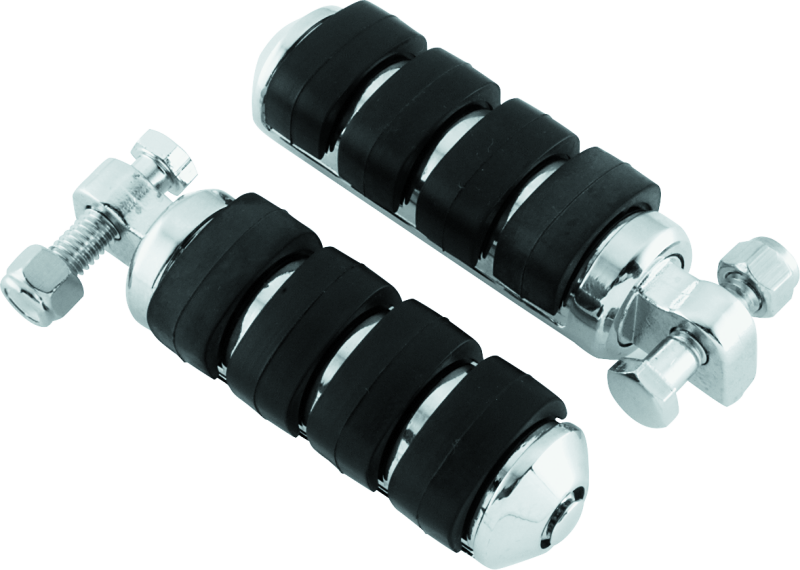 Kuryakyn ISO Peg Small With Male Adapter Chrome (Pair) Kuryakyn Footpegs  AXOPROS