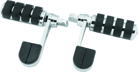 Kuryakyn ISO Peg Stirrups With Large Pegs With Male Mount Adapter (Pair) Kuryakyn Footpegs  AXOPROS