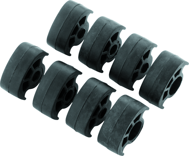 Kuryakyn ISO Small Peg Replacement Rubbers (8 Pcs) Kuryakyn Footpegs  AXOPROS