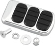 Kuryakyn ISO Standard Brake Pedal Pad Chrome Kuryakyn Pedals  AXOPROS