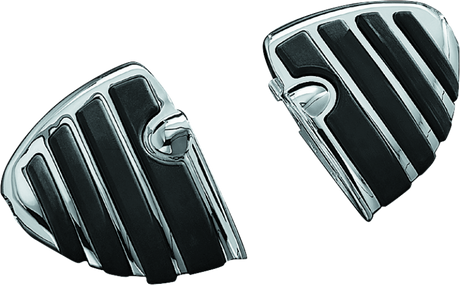 Kuryakyn ISO Wing Mini Boards Without Male Mount Adapter Chrome Kuryakyn Running Boards  AXOPROS