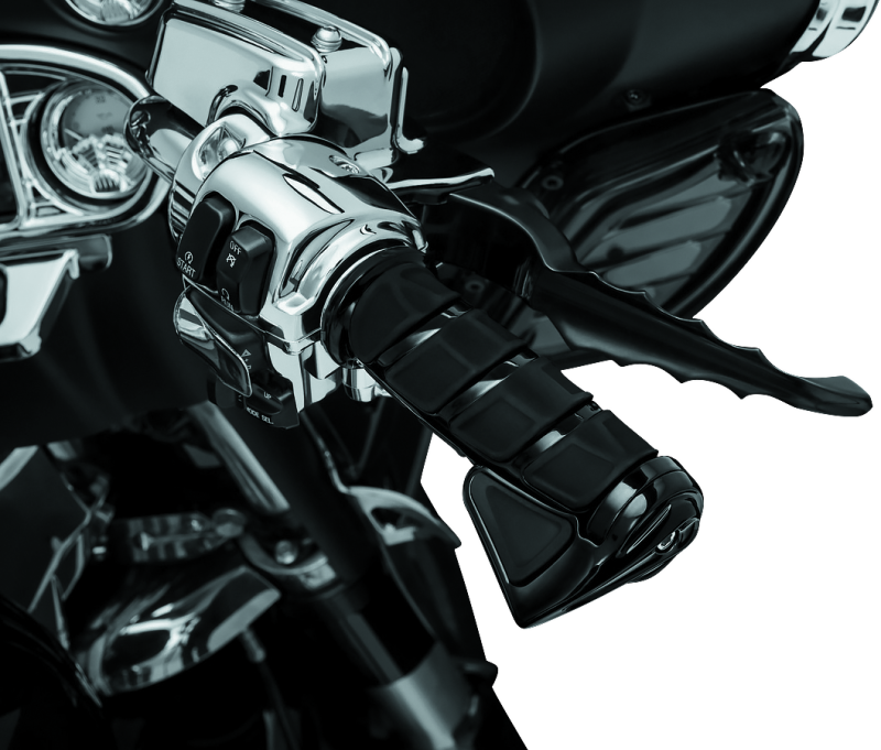 Kuryakyn Kinetic Grips Indian Gloss Black Kuryakyn Grips  AXOPROS