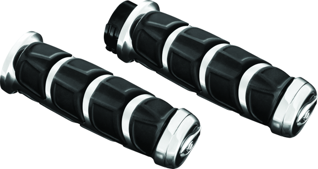 Kuryakyn Kinetic Grips Metric Chrome Kuryakyn Grips  AXOPROS