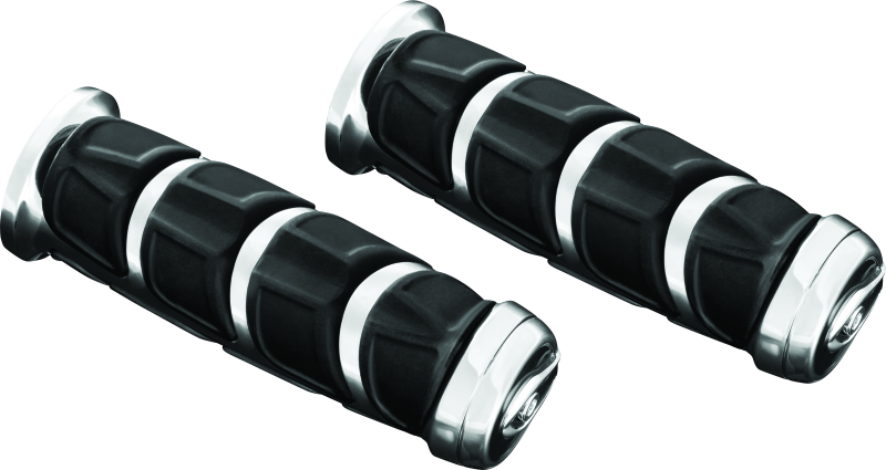 Kuryakyn Kinetic Grips Universal 1in Chrome Kuryakyn Grips  AXOPROS