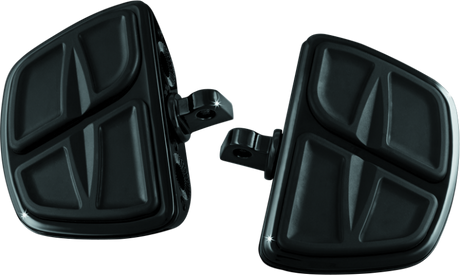 Kuryakyn Kinetic Mini Boards With Adapter Black Kuryakyn Running Boards  AXOPROS