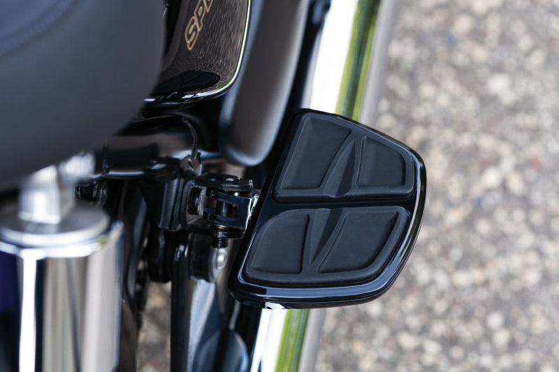 Kuryakyn Kinetic Mini Boards Without Adapter Black Kuryakyn Running Boards  AXOPROS