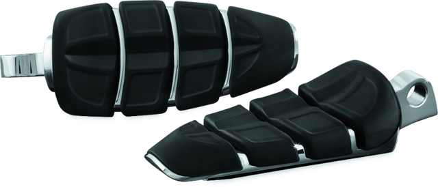 Kuryakyn Kinetic Pegs With Male Mount Adapter Chrome Kuryakyn Footpegs  AXOPROS