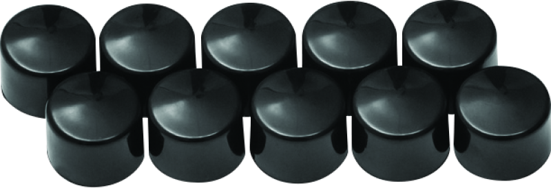 Kuryakyn Kool Kaps Gloss Black 1/4inch Allen Head Kuryakyn Hardware Kits - Other  AXOPROS