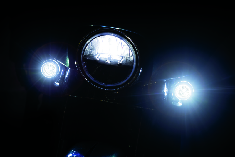 Kuryakyn L.E.D. Bulb 1157 White/Amber Kuryakyn Bulbs  AXOPROS