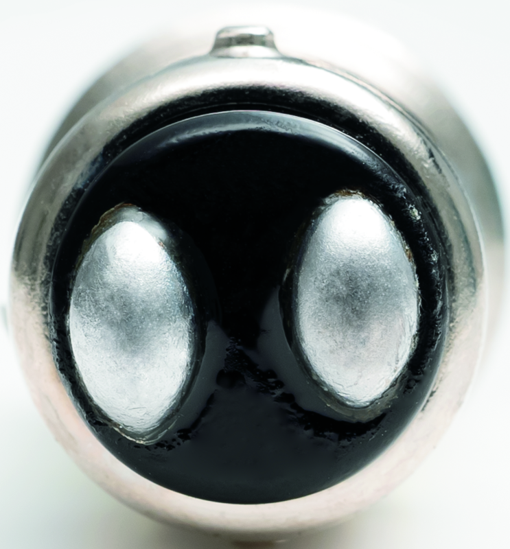 Kuryakyn L.E.D. Bulb 1157 White/Amber Kuryakyn Bulbs  AXOPROS