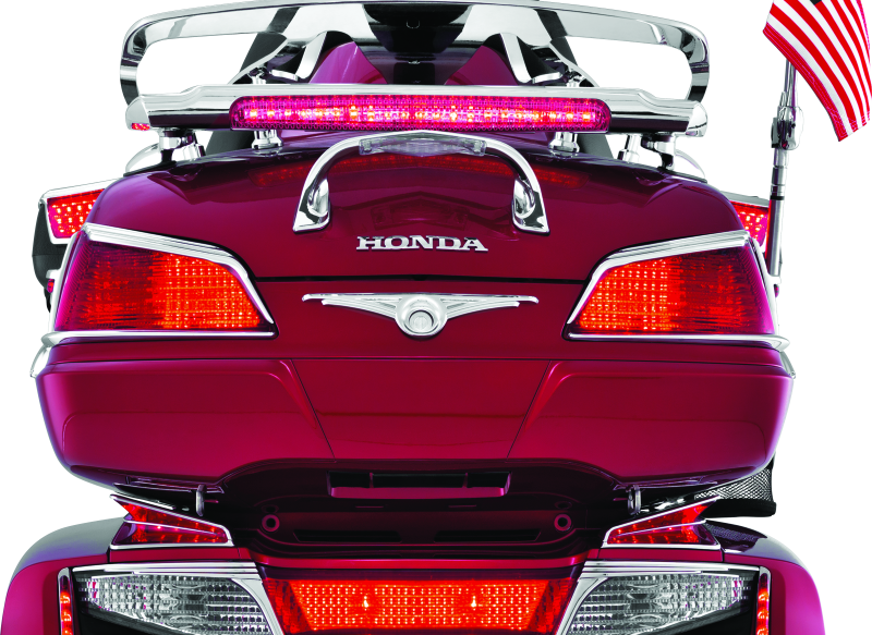 Kuryakyn L.E.D. Lighted Trunk Lid Handle 01-17 GL1800 Chrome Kuryakyn Light Bars & Cubes  AXOPROS