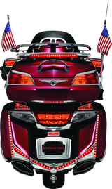 Kuryakyn L.E.D. Lighted Trunk Lid Handle 01-17 GL1800 Chrome Kuryakyn Light Bars & Cubes  AXOPROS