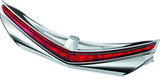 Kuryakyn L.E.D. Rear Fender Tip 12-17 GL1800 Chrome Red Lens Kuryakyn Light Bars & Cubes  AXOPROS