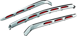 Kuryakyn L.E.D. Trunk Molding For 01-10 GL1800 Chrome Red Lens Kuryakyn Light Bars & Cubes  AXOPROS