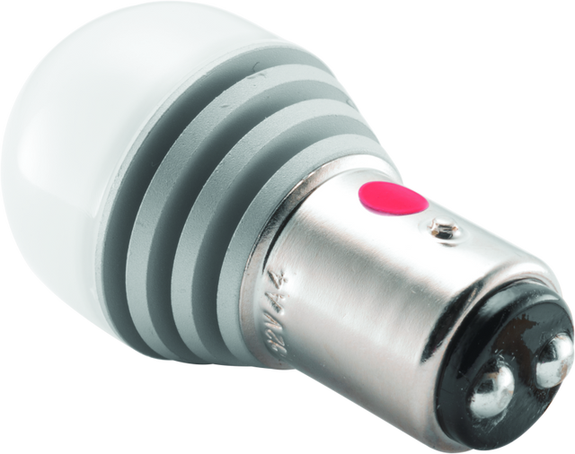 Kuryakyn L.E.D. Turn Signal Two Circuit Red 1157 Bulb Kuryakyn Bulbs  AXOPROS