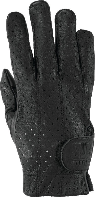 Kuryakyn Leather By River Road Tucson Leather Perforated Gloves Black - Medium Kuryakyn Gloves  AXOPROS