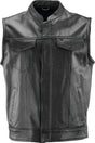 Kuryakyn Leather By River Road Vandal Club Vest Black - XL Kuryakyn Vests  AXOPROS