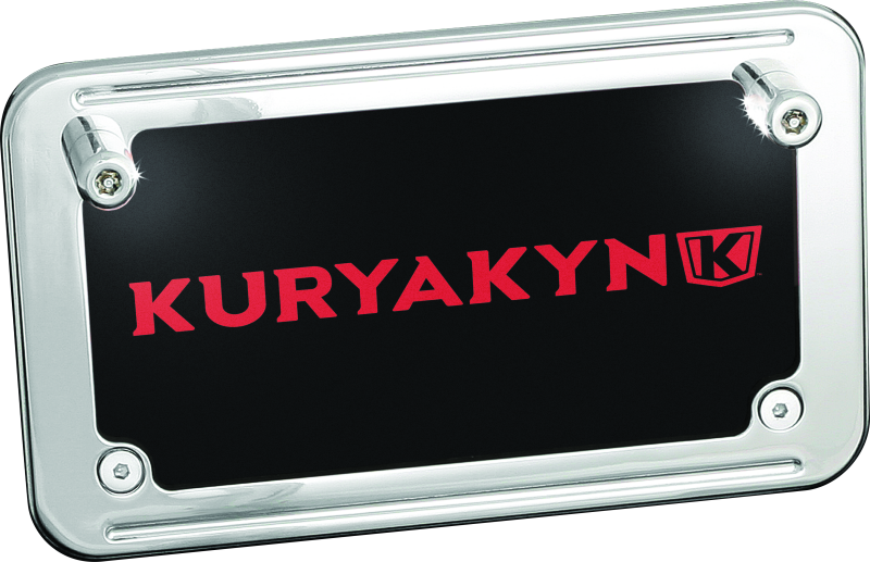 Kuryakyn Led License Plate Bolt Lights Chrome Kuryakyn Light Bars & Cubes  AXOPROS