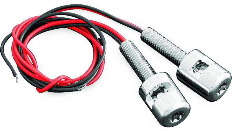 Kuryakyn Led License Plate Bolt Lights Chrome Kuryakyn Light Bars & Cubes  AXOPROS