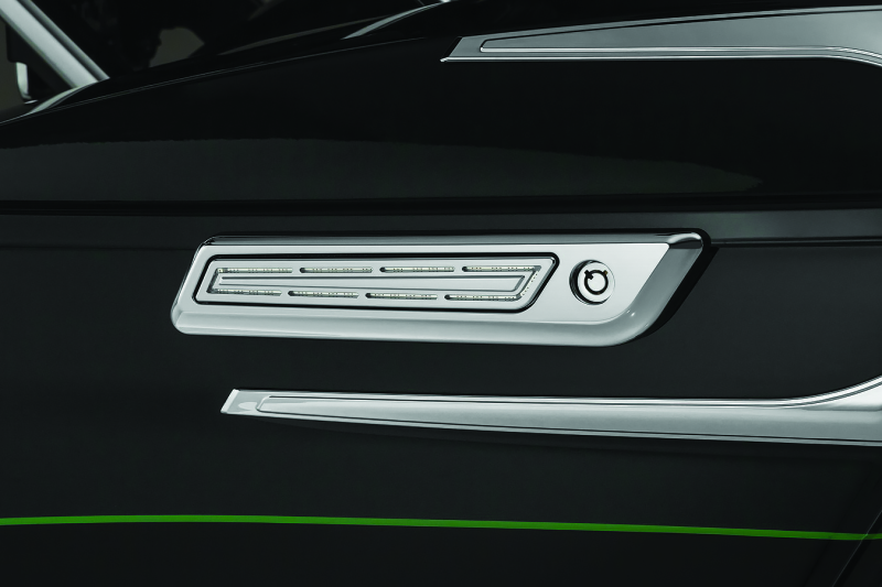 Kuryakyn LED Saddlebag Hinge Accents Chrome Kuryakyn Light Bars & Cubes  AXOPROS