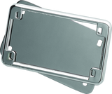 Kuryakyn License Frame & Backing Plate Set 4in X 7in Chrome Kuryakyn License Frame  AXOPROS