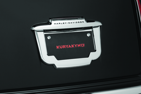 Kuryakyn License Plate Frame for Trikes Chrome Kuryakyn License Frame  AXOPROS