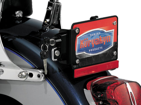 Kuryakyn License Plate Helmet Lock With Mount Black Kuryakyn Air Filters - Direct Fit  AXOPROS