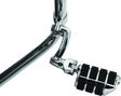 Kuryakyn Longhorn Offset Dually ISO Peg With 1-1/2in Clamp Chrome Kuryakyn Footpegs  AXOPROS