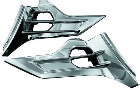 Kuryakyn Louvered Battery Box Covers 12-17 Honda GL1800 Chrome Kuryakyn Battery Tiedowns  AXOPROS