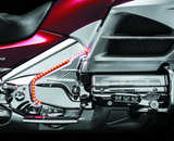 Kuryakyn Louvered Transmission Cover 01-17 Honda GL1800 Chrome Kuryakyn Exterior Trim  AXOPROS