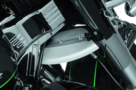 Kuryakyn Lower Triple Tree Wind Deflector Chrome Kuryakyn Wind Deflectors  AXOPROS