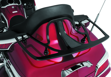 Kuryakyn Luggage Rack 01-22 Honda GL1800 Gloss Black Kuryakyn Cargo Organization  AXOPROS
