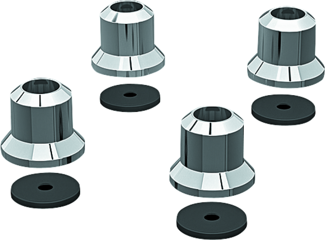 Kuryakyn Luggage Rack Risers 01-22 Honda GL1800 Chrome Kuryakyn Cargo Organization  AXOPROS