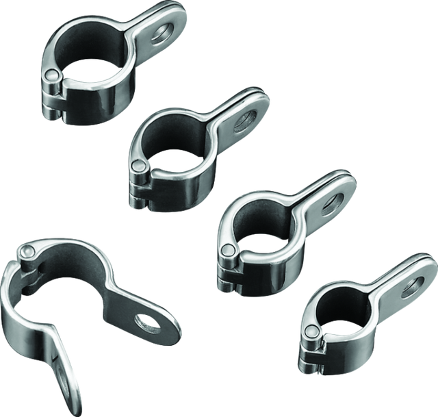 Kuryakyn Magnum Quick Clamp 1-1/2in Chrome Kuryakyn Handlebars  AXOPROS