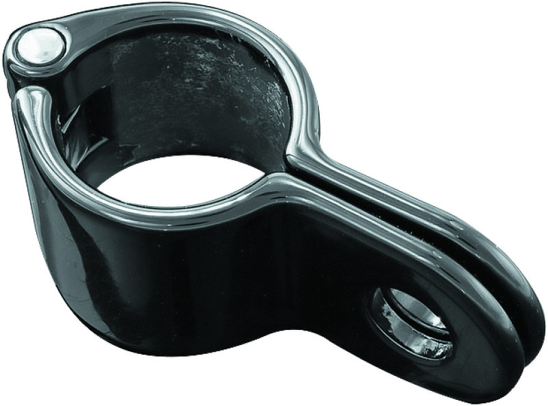 Kuryakyn Magnum Quick Clamp 1-1/4in Gloss Black Kuryakyn Handlebars  AXOPROS