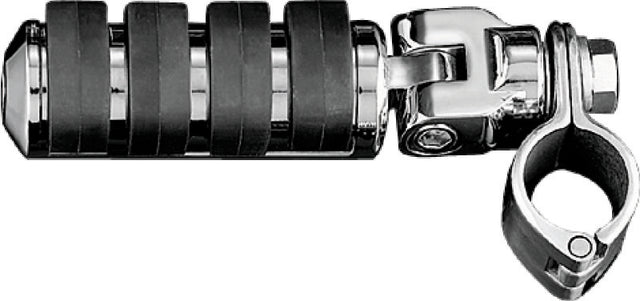 Kuryakyn Magnum Quick Clamp 1-1/4inch  With Large ISO Peg (Pair) Kuryakyn Footpegs  AXOPROS
