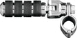 Kuryakyn Magnum Quick Clamp 1-1/4inch With Small ISO Peg (Pair) Kuryakyn Footpegs  AXOPROS